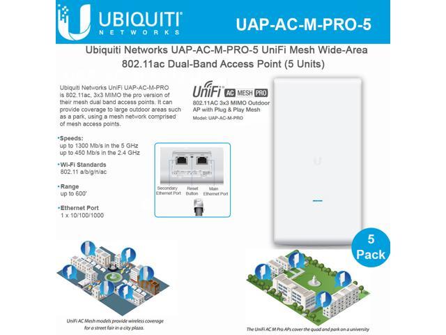 Photo 1 of 5PK UNIFI AP AC MESH PRO