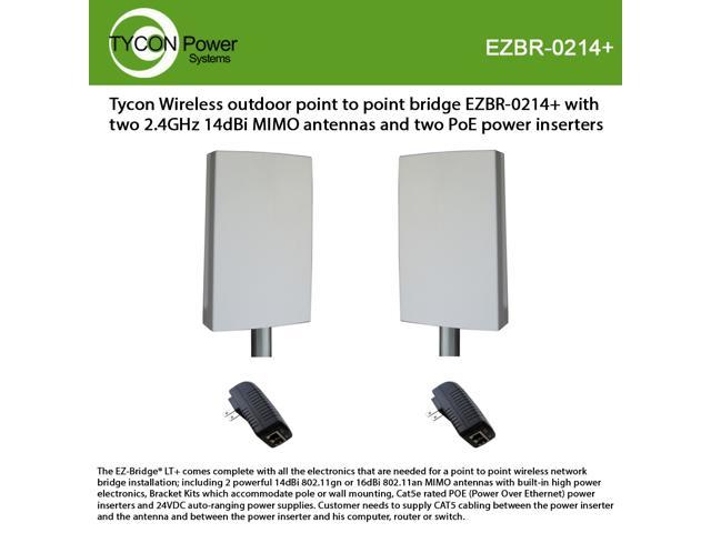 The EZ-Bridge-Lite EZBR-0214+ Outdoor Wireless Point - Newegg.com