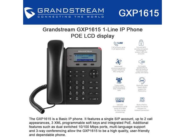 План набора номера grandstream 1610