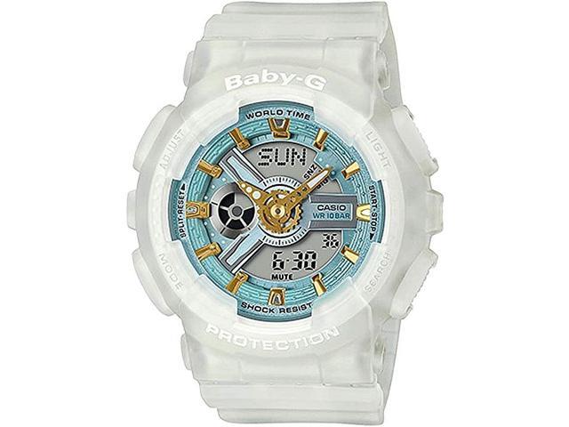 casio clear watch