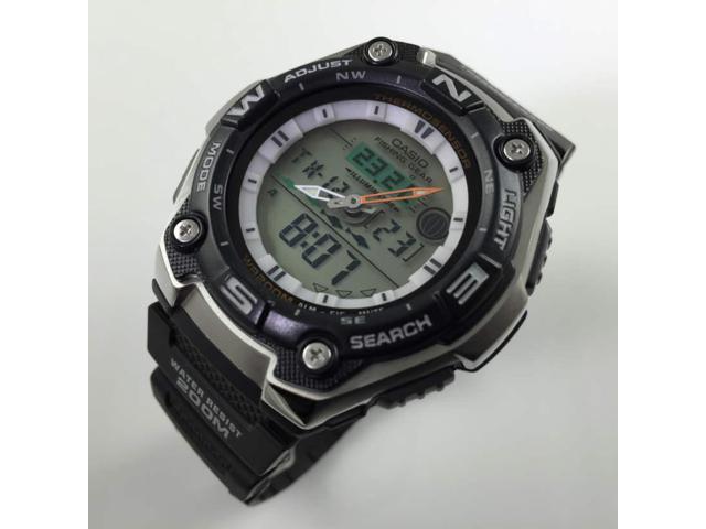 Casio Men's Sports Gear Analog & Digital Chronograph Fishing Watch -  AQW101-1A