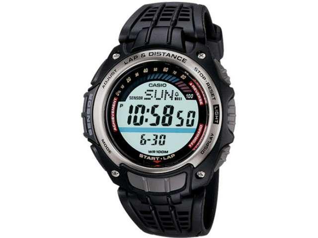 Casio Mens Multi-Function Digital Athlete's Tracking Watch - Black - SGW200-1V