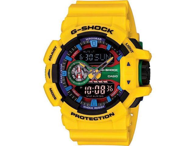 casio digital watch yellow
