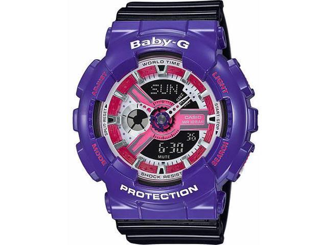 casio violet watch