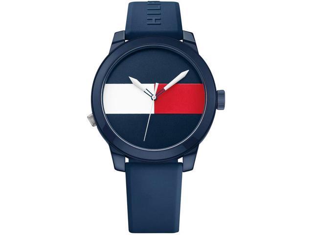 tommy hilfiger sport watch with silicone strap