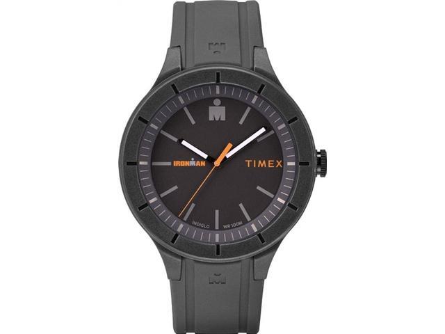 timex grey analog watch