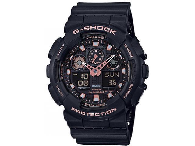 g shock ga 100 rose gold