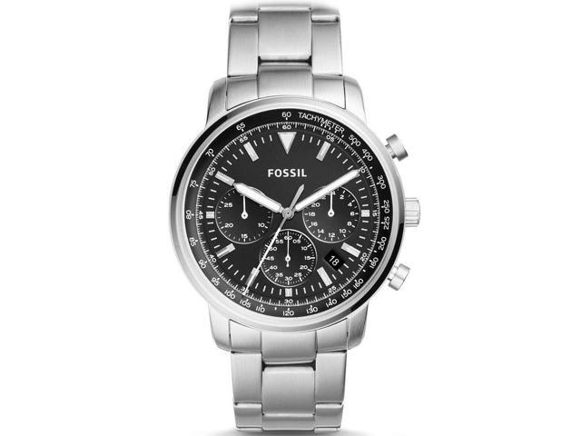 goodwin chronograph black silicone watch