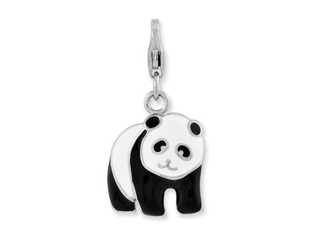 Sterling Silver Enameled 3D Ram Lobster Clasp Charm