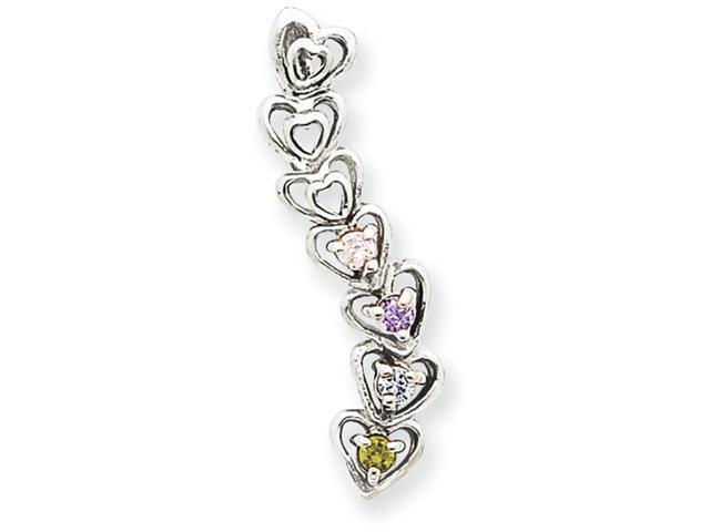 Jewelry Adviser Pendants 14k 4 Stone Family Pendant Mounting Jewelry Adviser Pendants 14k 4 Stone Family Pendant Mounting