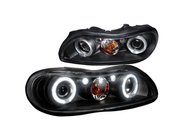 Spec D Tuning 1997 2003 Chevy Malibu Black Led Headlights 1999 Spec D Tuning 1997 2003 Chevy Malibu Black Led Headlights 1999 2000 2001