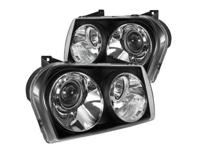 Spec D Tuning 2002 2010 Chrysler 300 Black Projector Headlights Spec D Tuning 2002 2010 Chrysler 300 Black Projector Headlights 2006 2008 2005