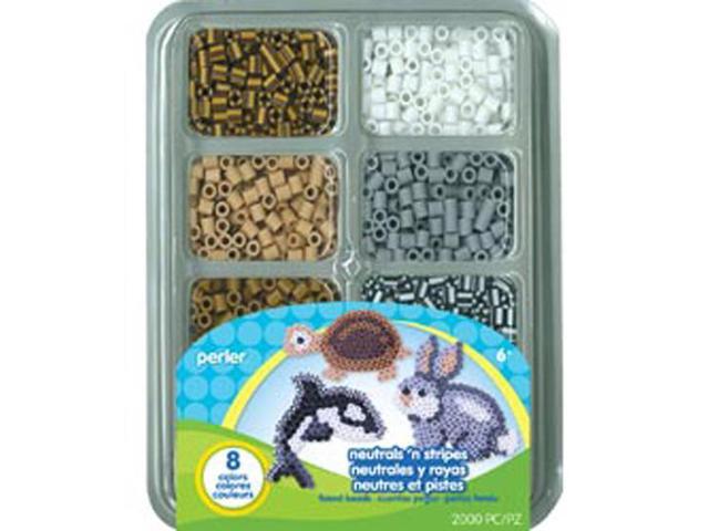 Perler Beads-Neutre colorfused Bead Tray-Fused couleur 4000pkg