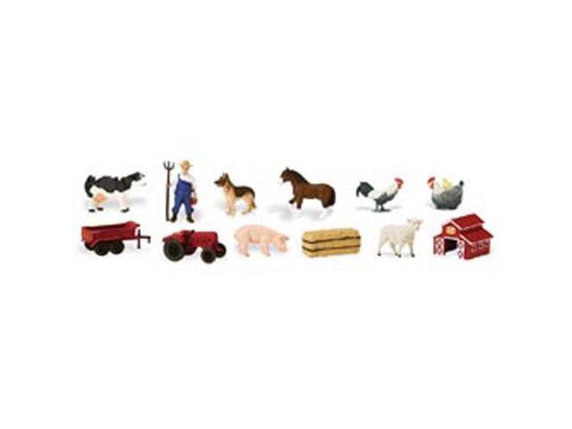 Photo 1 of 11 pcs Down On The Farm Toob Mini Figures Safari Ltd NEW Toys Educational Figurines