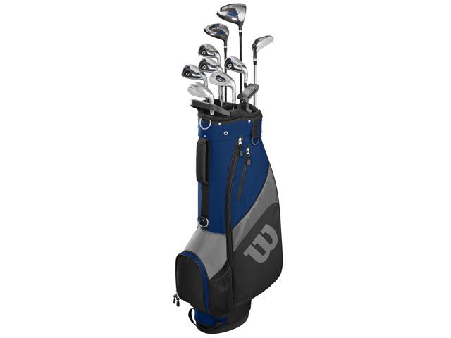 Louis Vuitton Golf Bag With Ten Wilson Golf Clubs