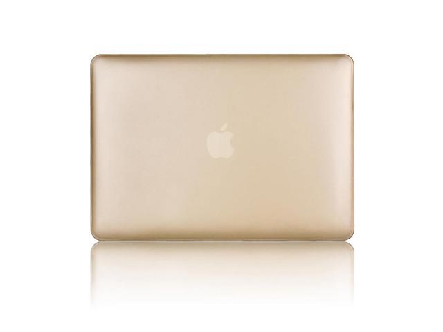 Macbook Air 13 Inch Case Gold Rubberized Hard Snap On Shell Case Cover Skin For Apple Macbook Air 13 3 Fits Model A1369 A1466 Newegg Com
