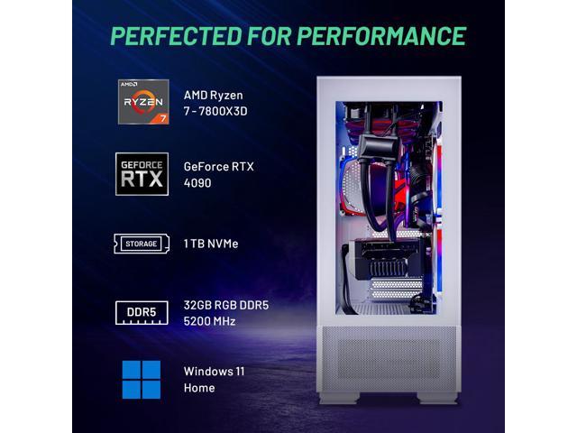 *FASTEST PC* RTX 4090, Ryzen 7 7800X3D, 32GB DDR5, 1TB NVMe, 1000W | Jawa