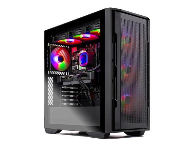 Skytech Gaming Rampage Gaming PC, Intel i7 14700F 2.1GHz, NVIDIA RTX 5080 16GB, 2TB Gen4 NVMe SSD, 32GB DDR4 RAM 3200, 850W GOLD ATX 3 PSU, 360 ARGB AIO, Wi-Fi, Win 11, Desktop