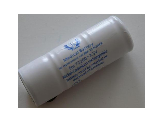 Batterie 3,6V 750mAh Ni-Cd Pour Welch-Allyn 71000 Etc. - Neuve, 3 Cellules, 2,7Wh