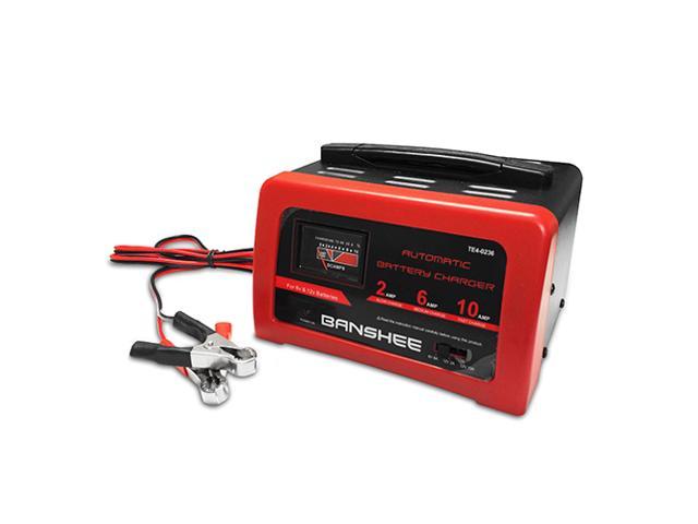 10 Amp 6/12 Volt CAR BATTERY CHARGER MAINTAINER DEEP CYCLE AGM - Newegg.com