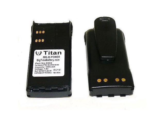 HNN9008 HNN9009 Battery for MOTOROLA GP328 HT750 HT1250 HT1550 CLIP