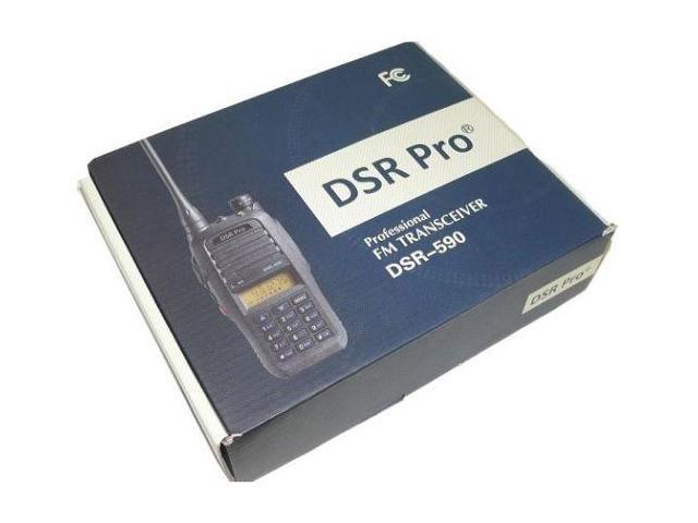 DSR-590 UHF 5 Watt 450-520MHz Two Way Radio Replacement for CP185 Radio 