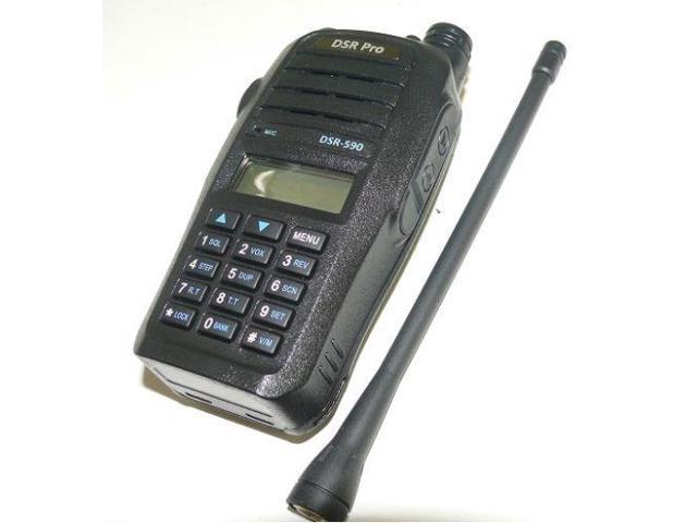 DSR-590 UHF 5 Watt 450-520MHz Two Way Radio Replacement for CP185 Radio 