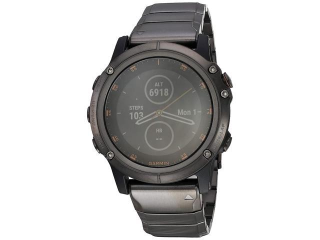 garmin fenix 5x plus titanium band