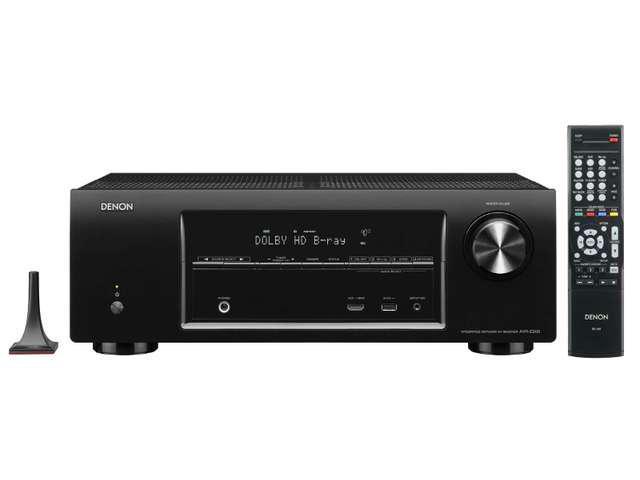 Denon AVR-E300 5.1 Channel Integrated Network AV Receiver with Airplay (Black)