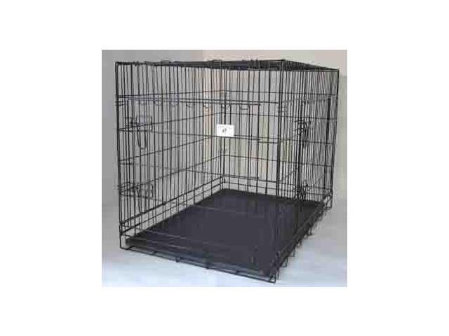 folding dog cage