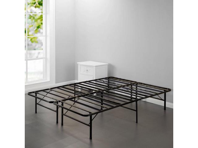 Bed Frame Platform Folding King Metal Base Mattress Foundation 14inch Newegg Com