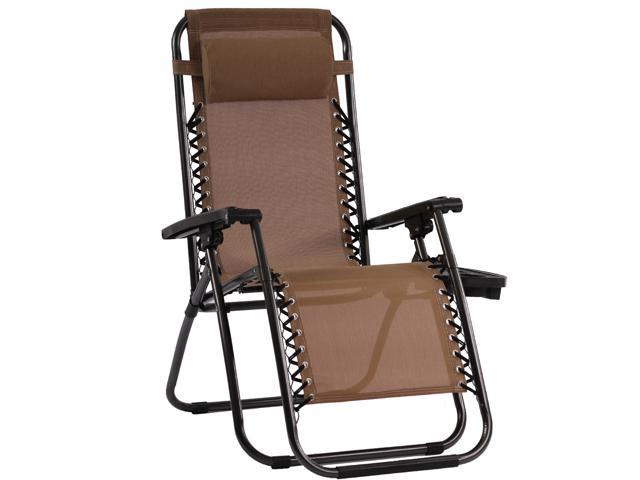 Patio Chair Zero Gravity Chairs Set Of 1 Outdoor Adjustable