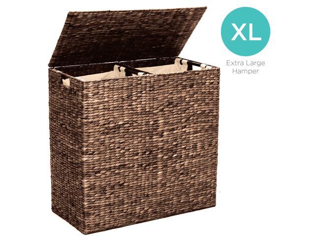 double linen basket