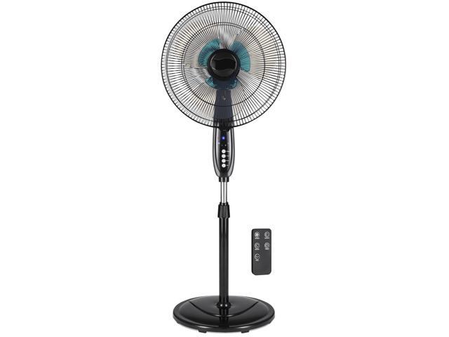Best Choice Products Adjustable 16in Oscillating Pedestal Fan W