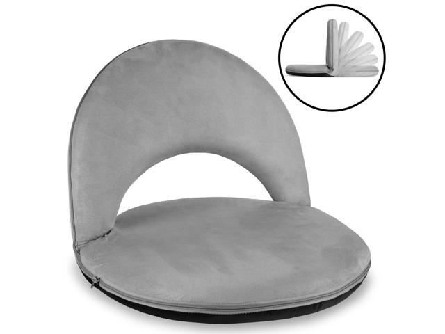 Best Choice Products Multipurpose Adjustable Floor Chair Cushioned