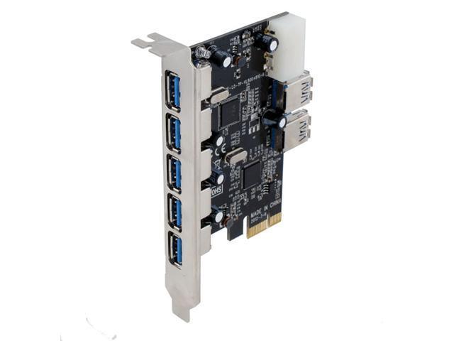 Sedna PCIE 7-Port USB 3.0 Adapter Card (5E2I)