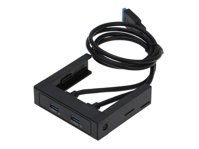 SEDNA - 3.5" Floppy Bay 2 Port USB 3.0 Front panel ( 20 Pin Connector )
