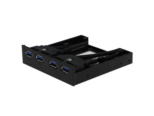 SEDNA - 4 Port USB 3.0 3.5" Floppy Bay Front Panel ( 2x 20 Pin USB 3.0 Connectors )