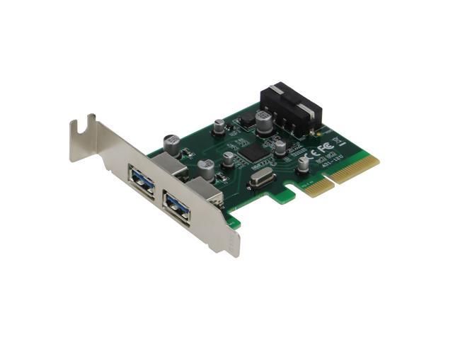 SEDNA PCIE USB 3.1 2-Port Type A Adapter ( 10 Gbps ) with Low Profile Bracket