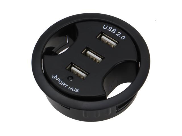 Sedna Usb 2 0 3 Port 5 Grommet Hole In Desk Hub Sedna Usb 2 0 3 Port 5 Grommet Hole In Desk