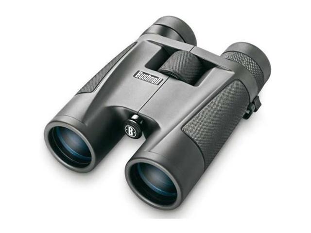 Bushnell Power View 8-16x40 Roof Prism Zoom Rubber Amored Binoculars, Black, Box