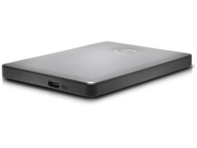 G Technology 2tb G Drive Mobile Usb C Portable External Hard Drive Usb 3 1 Gen 1 Space Gray 0g Newegg Com
