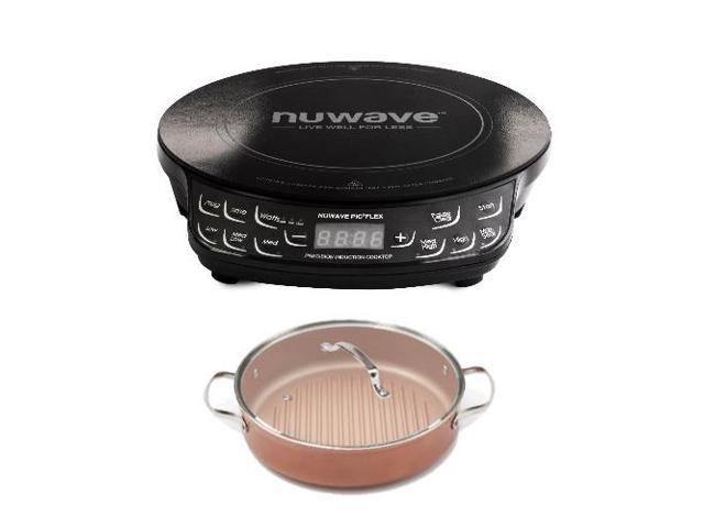 Nuwave Pic Flex Precison Cooktop With 3 Qt Ceramic Nonstick