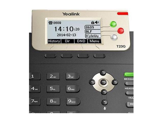 Yealink SIP-T23G Teléfono IP color negro 