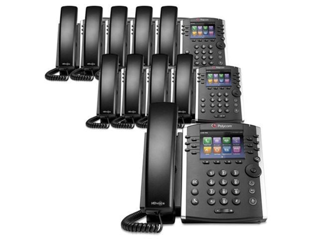 Polycom Vvx 411 2200 48450 025 10 Pack Vvx 411 12 Line Desktop