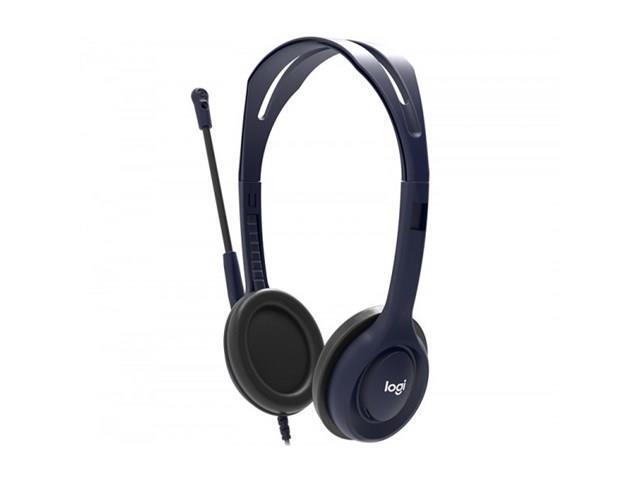 logitech wired 3.5 mm headset with microphone