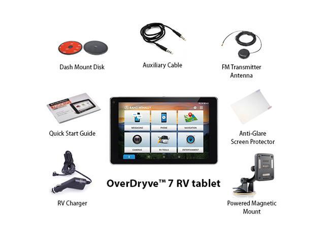 Rand Mcnally OverDryve 7 RV with GPS 7 Inch Tablet ...