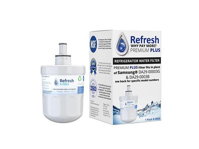 Fits Samsung RS269LARS/XAA Refrigerators Aqua Fresh Replacement Water Filter