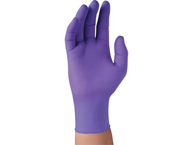 Kimberly-Clark Nitrile Gloves, Purple, 242 mm Length, Small, 6 mil, 1000/Carton 55081CT