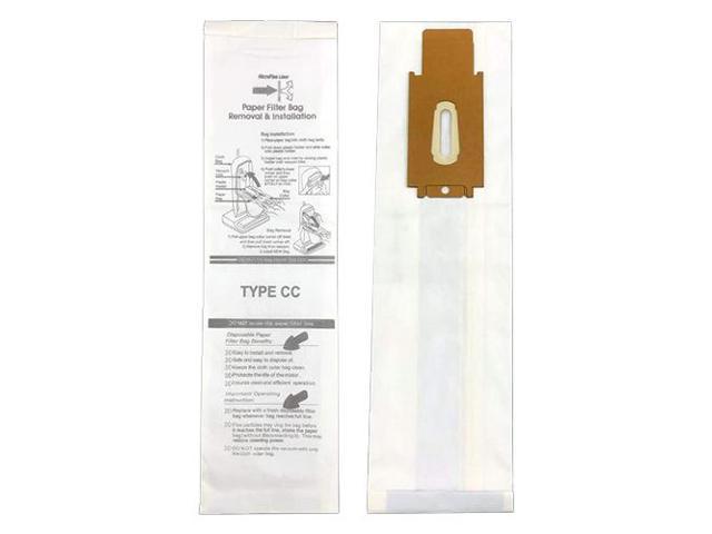 8 Count Replacement PK800025 Type C Vacuum Bags for Oreck XL9100C 